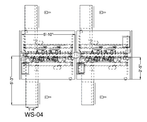 Open Office Workstation WS4